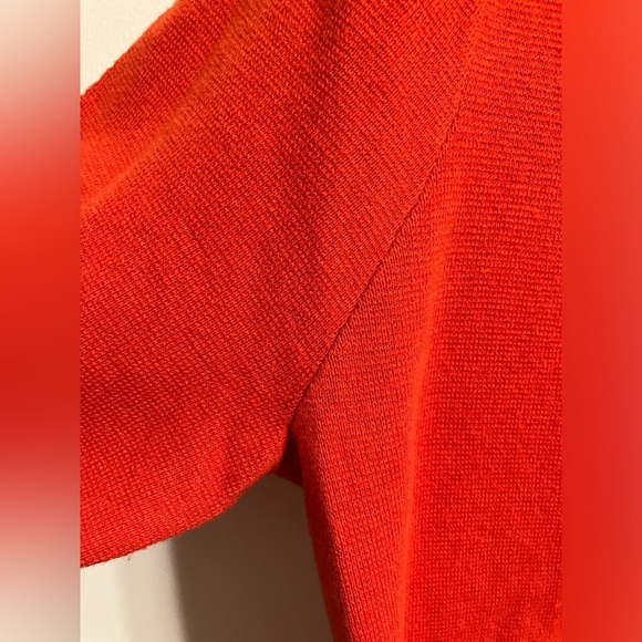 CAbi Passage v-neck Cardigan in Molten Lava Womens Size Medium NWT - Picture 4 of 13